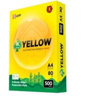 IK Yellow A4 Paper 80gsm | 500 sheets | 1 Ream
